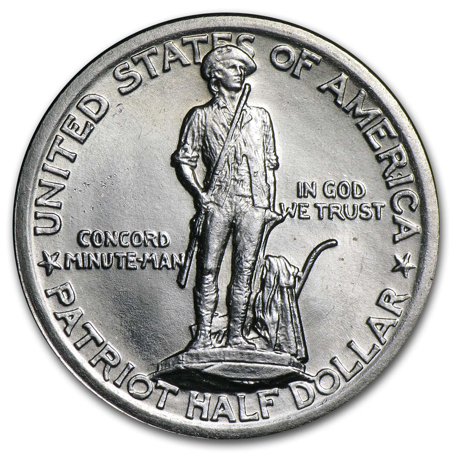 Buy 1925 Lexington-Concord Sesquicentennial Half BU