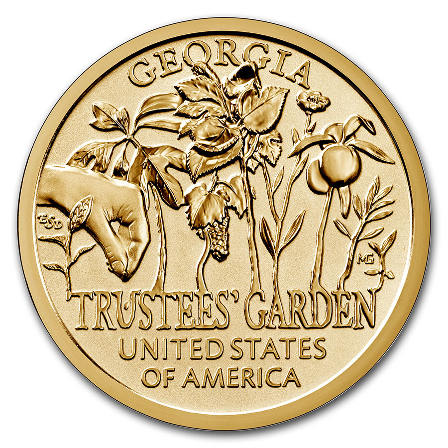 Buy 2019-S American Innovation $1 Trustees' Garden (Rev Proof) (GA)