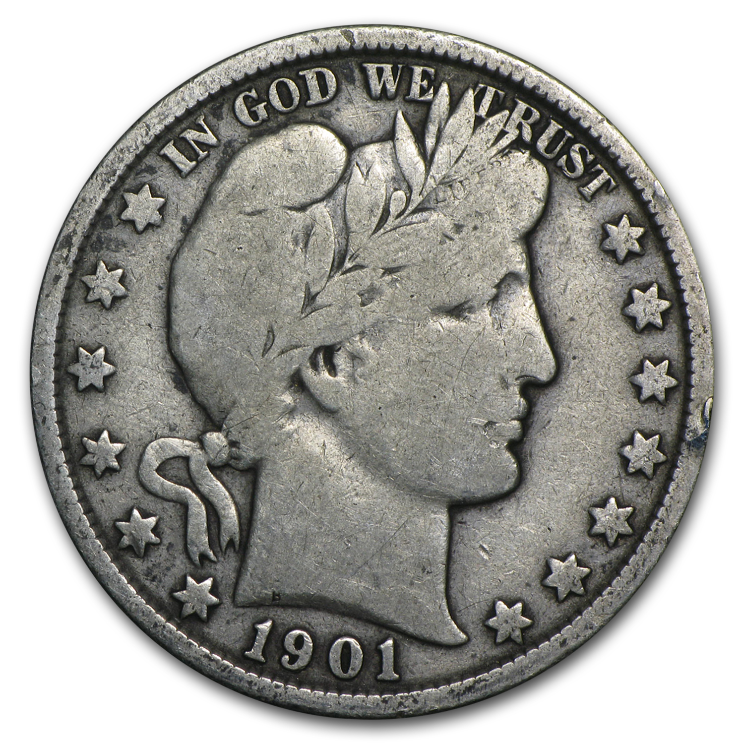 Buy 1901 Barber Half Dollar Fine