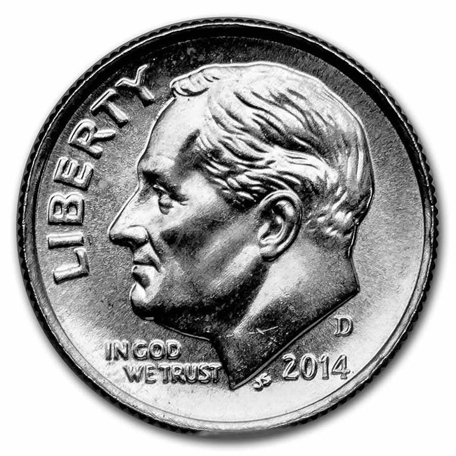 Buy 2014-D Roosevelt Dime BU