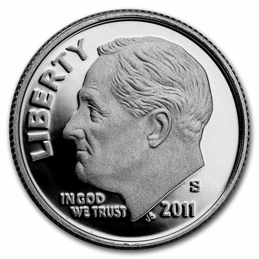 Buy 2011-S Roosevelt Dime Gem Proof