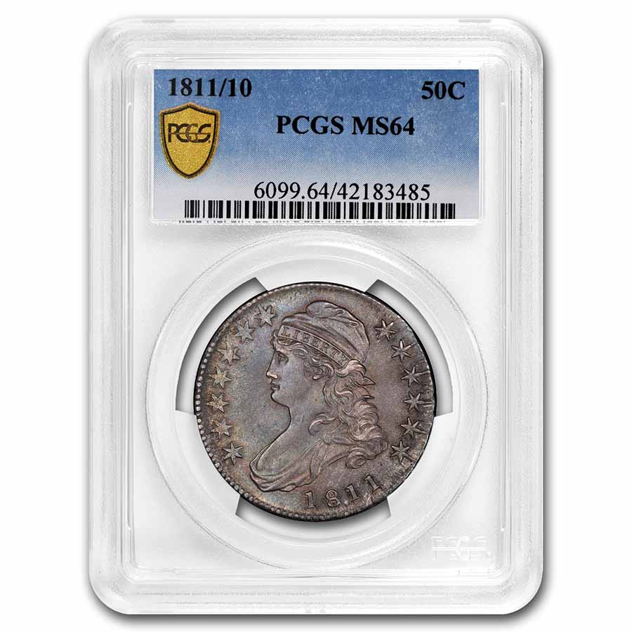 Buy 1811/10 Bust Half Dollar MS-64 PCGS - Click Image to Close