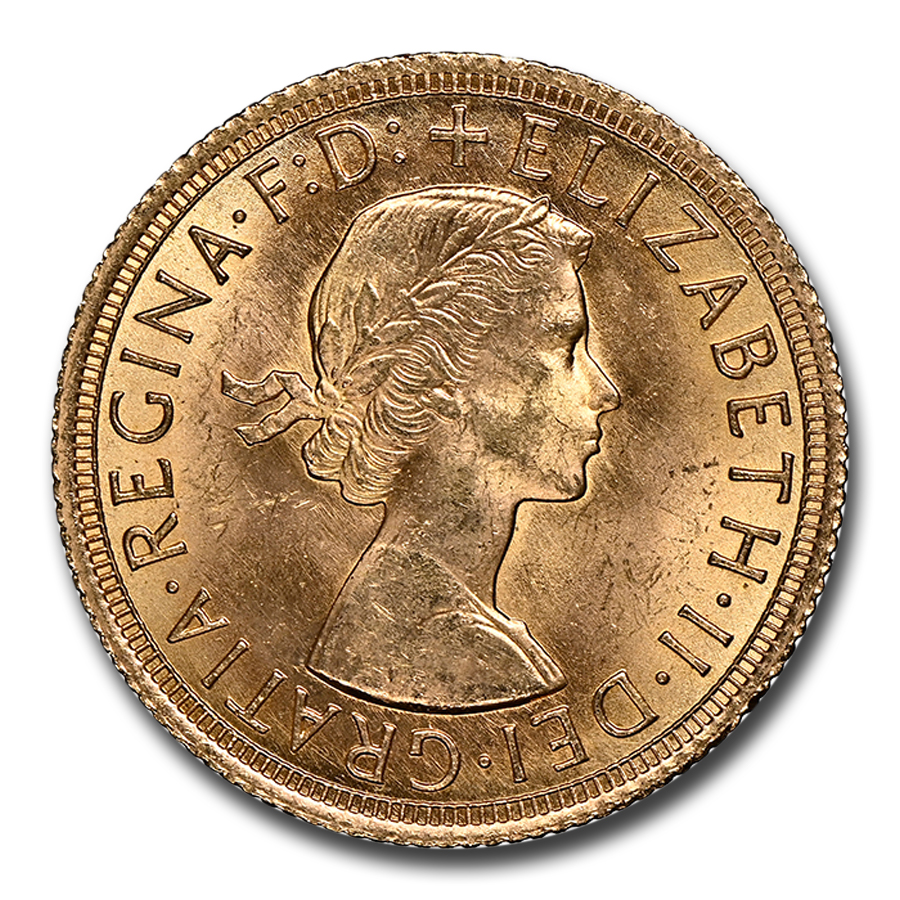 Buy 1966 Great Britain Gold Sovereign Elizabeth II MS-64 NGC