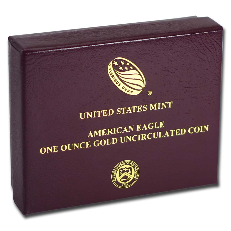 Buy OGP Box & COA - 2018 1 oz Burnished Gold American Eagle