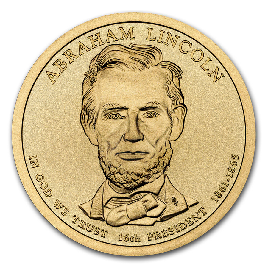 Buy 2010-D Abraham Lincoln Presidential Dollar BU