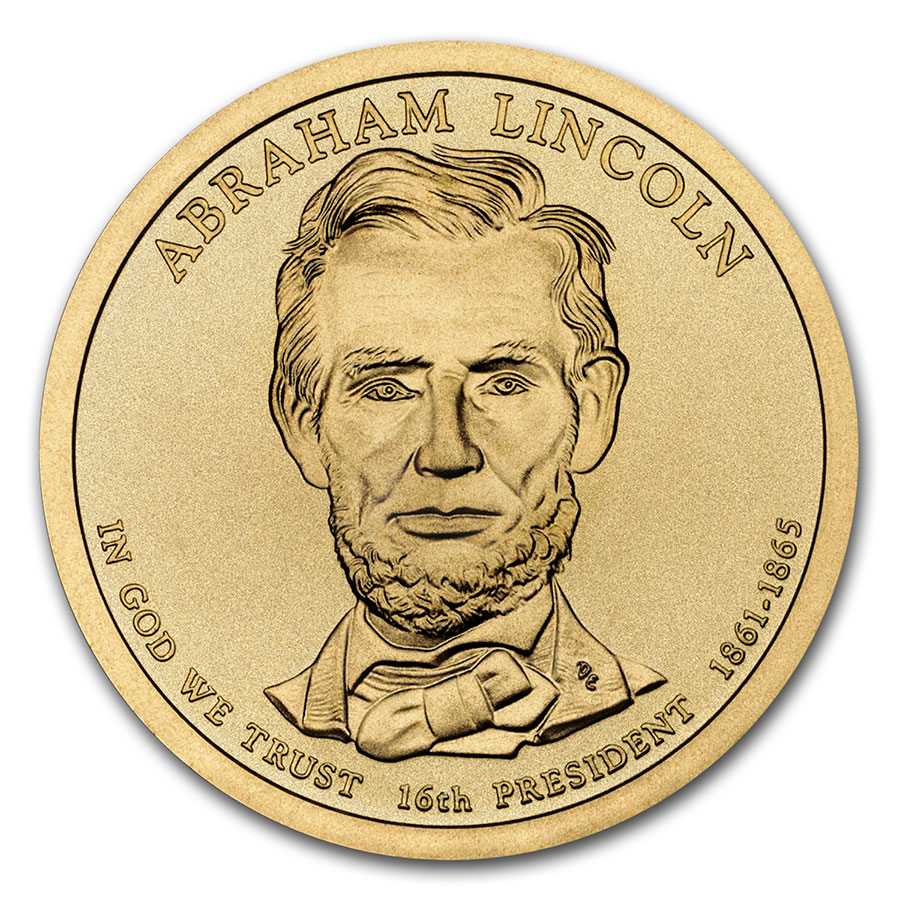 Buy 2010-D Abraham Lincoln Presidential Dollar BU