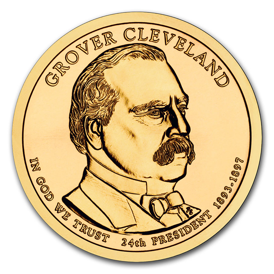 Buy 2012-P Grover Cleveland Presidential Dollar BU (2nd Term)