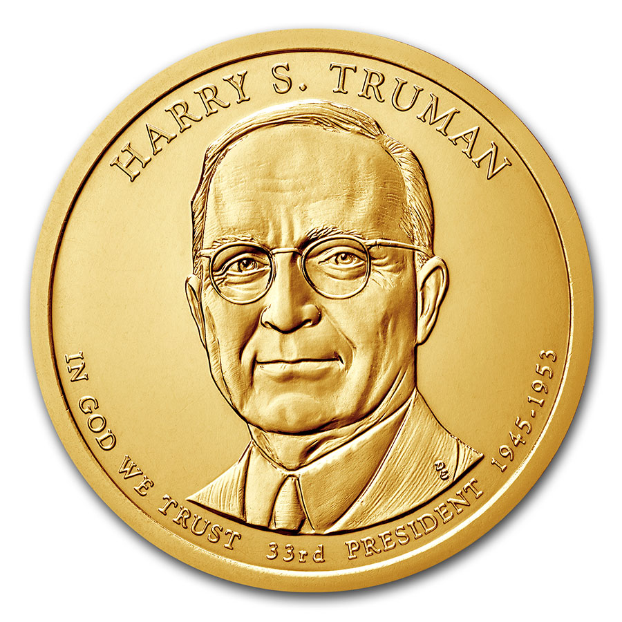 Buy 2015-P Harry Truman Presidential Dollar BU - Click Image to Close