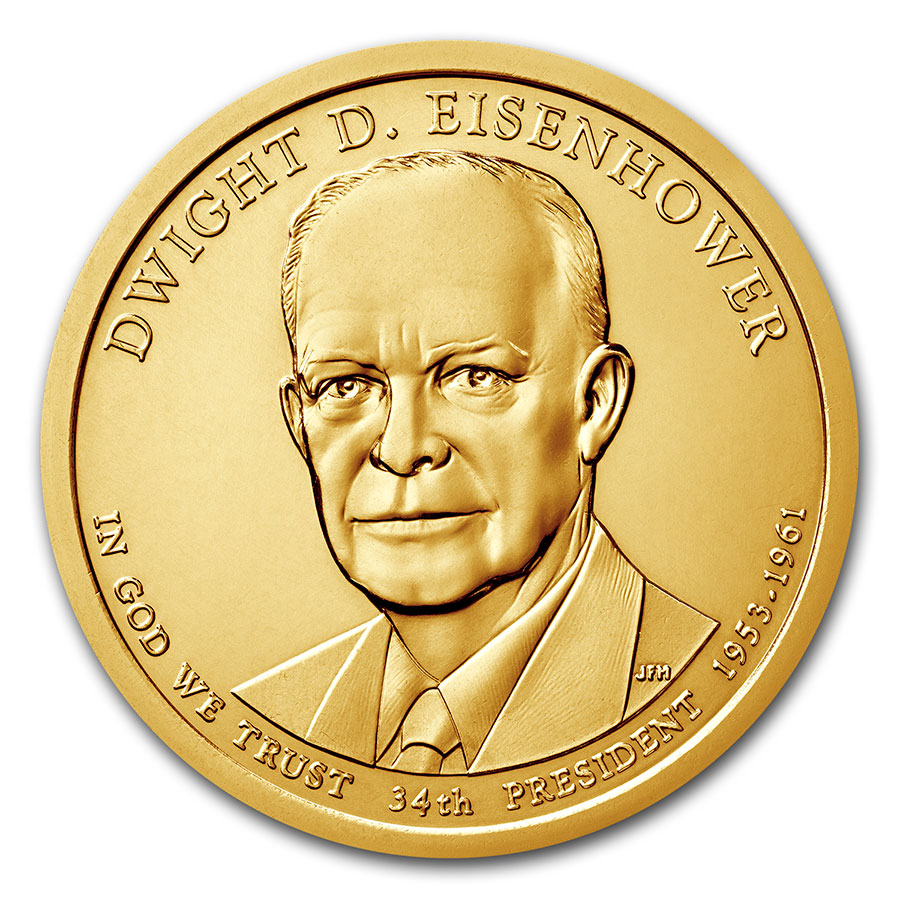 Buy 2015-D Dwight Eisenhower Presidential Dollar BU