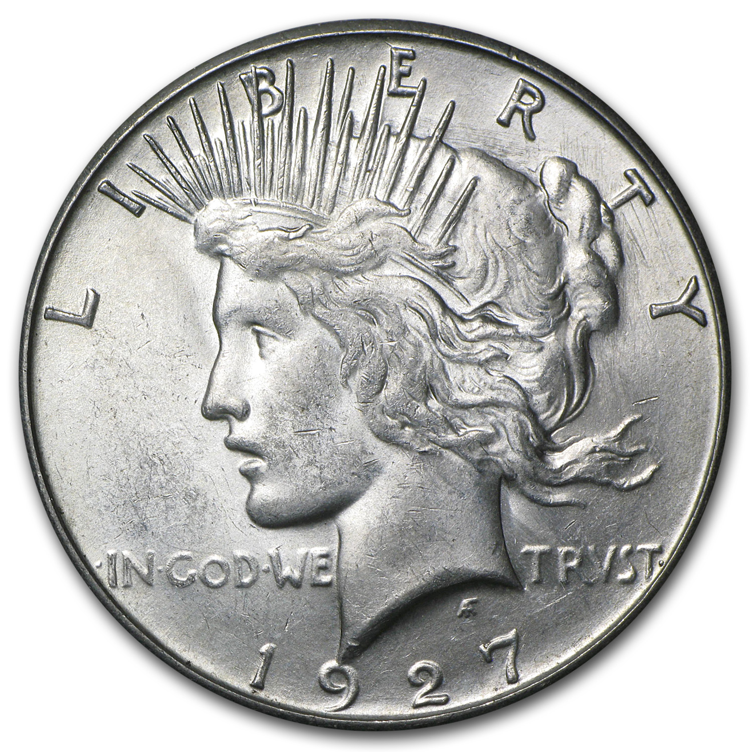 Buy 1927-S Peace Dollar BU