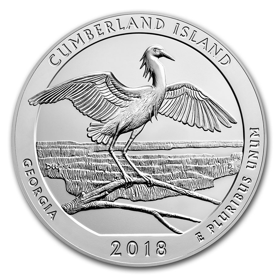 Buy 2018-P ATB Quarter Cumberland Island National Seashore BU