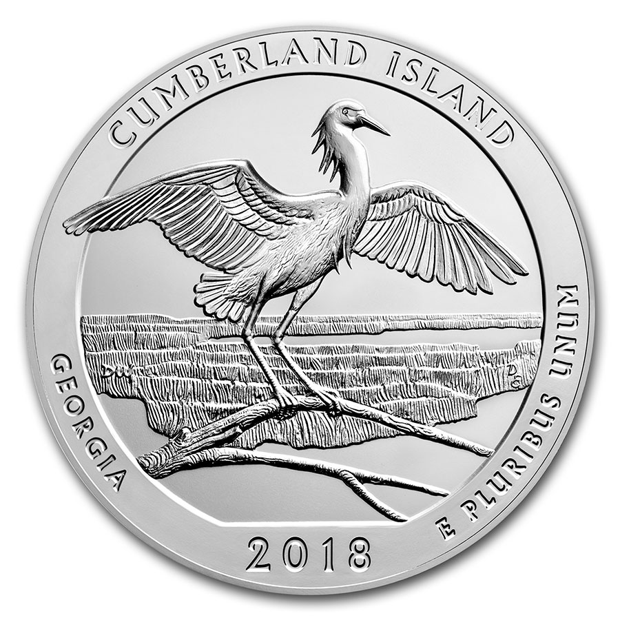 Buy 2018-P ATB Quarter Cumberland Island National Seashore BU