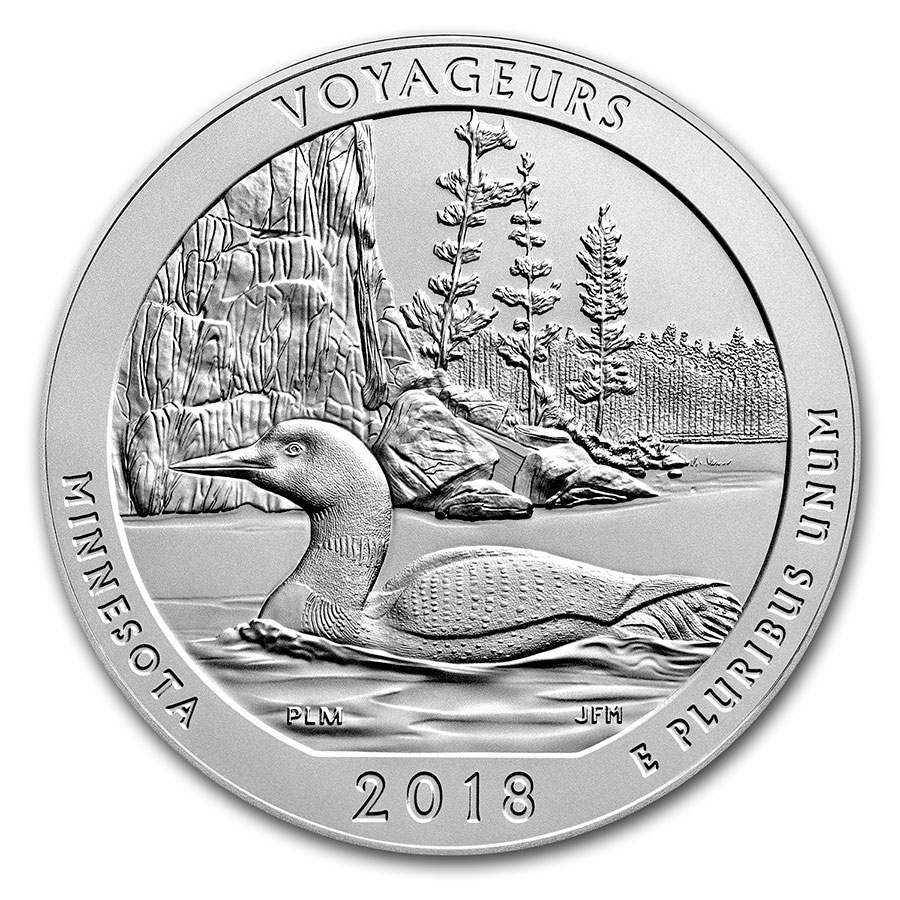 Buy 2018-P ATB Quarter Voyageurs National Park BU - Click Image to Close