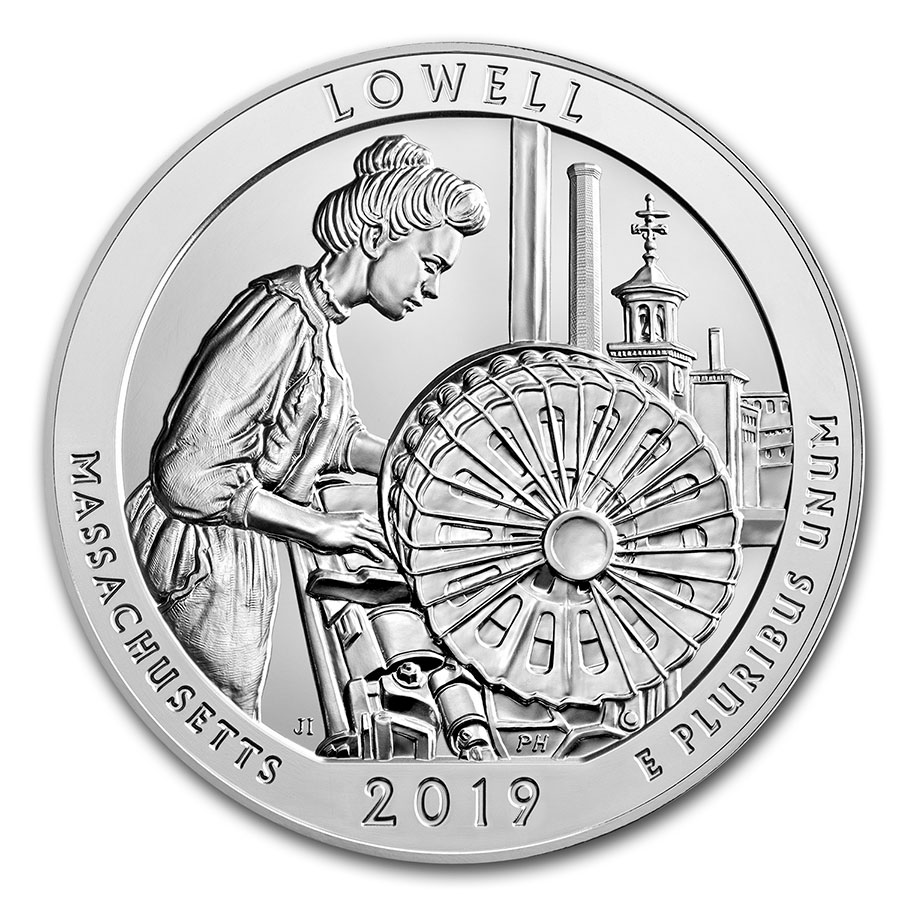 Buy 2019-D ATB Quarter Lowell National Historical Park BU