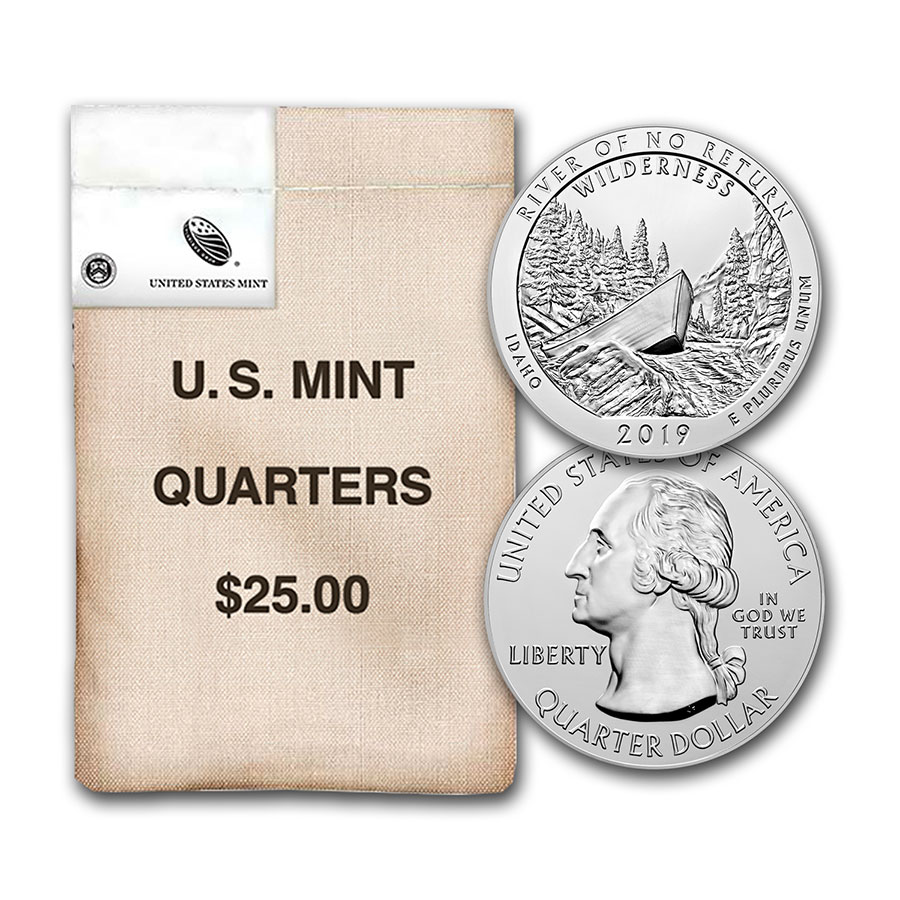 Buy 2019-P ATB Quarter Frank Church River $25 Mint Sealed Bag