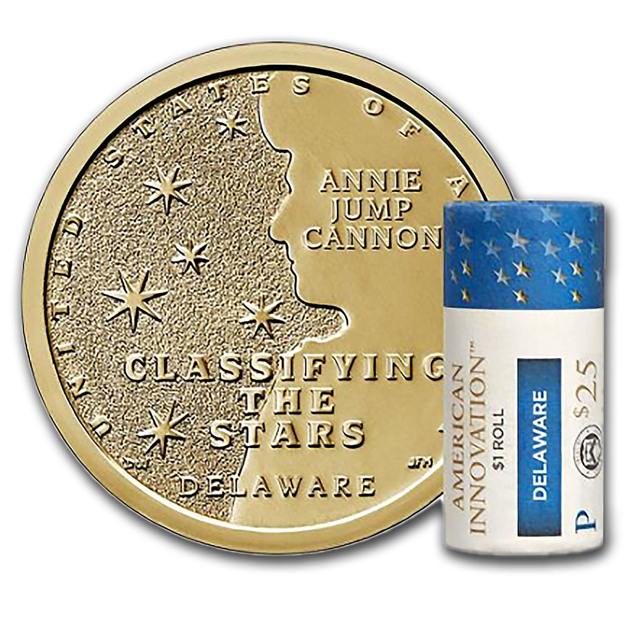 Buy 2019-P American Innovation $1 Classifying Stars ($25 Roll) (DE)