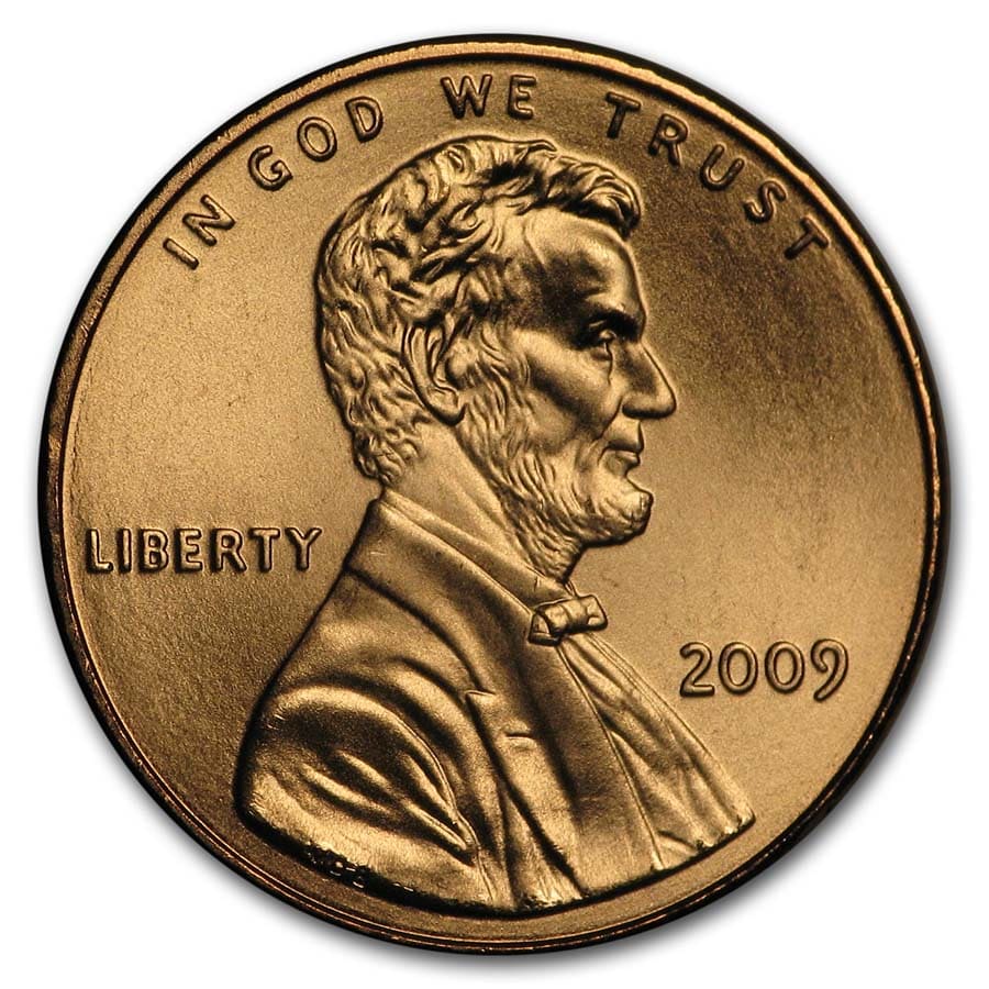Buy 2009 Lincoln Cent Presidency BU (Red)