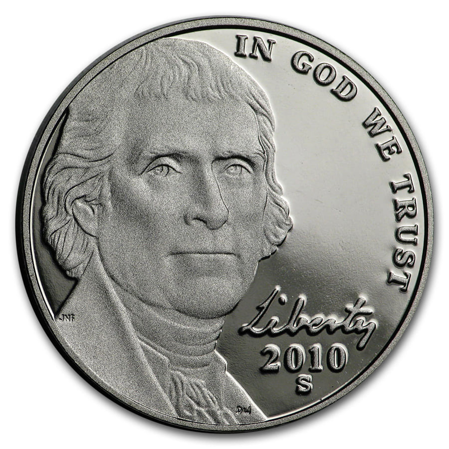Buy 2010-S Jefferson Nickel Gem Proof