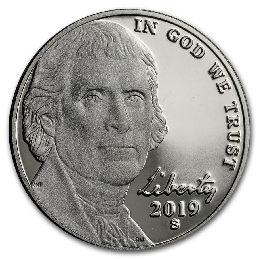 Buy 2019-S Jefferson Nickel Gem Proof