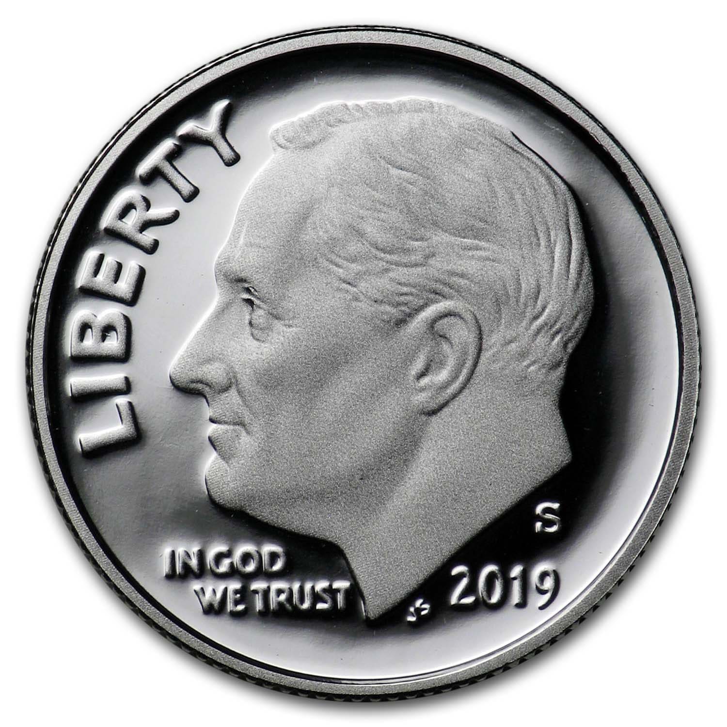 Buy 2019-S Silver Roosevelt Dime Gem Proof