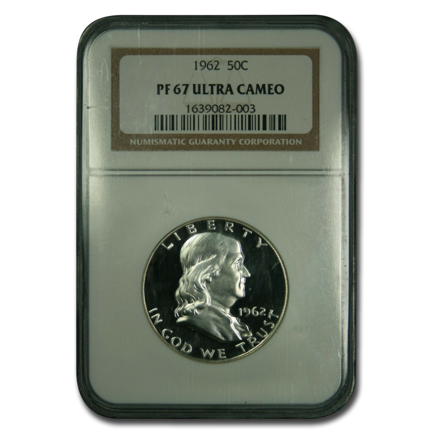 Buy 1962 Franklin Half Dollar PF-67 Ultra Cameo NGC