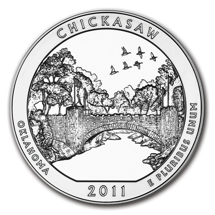 Buy 2011-D ATB Quarter Chickasaw National Recreation Area BU