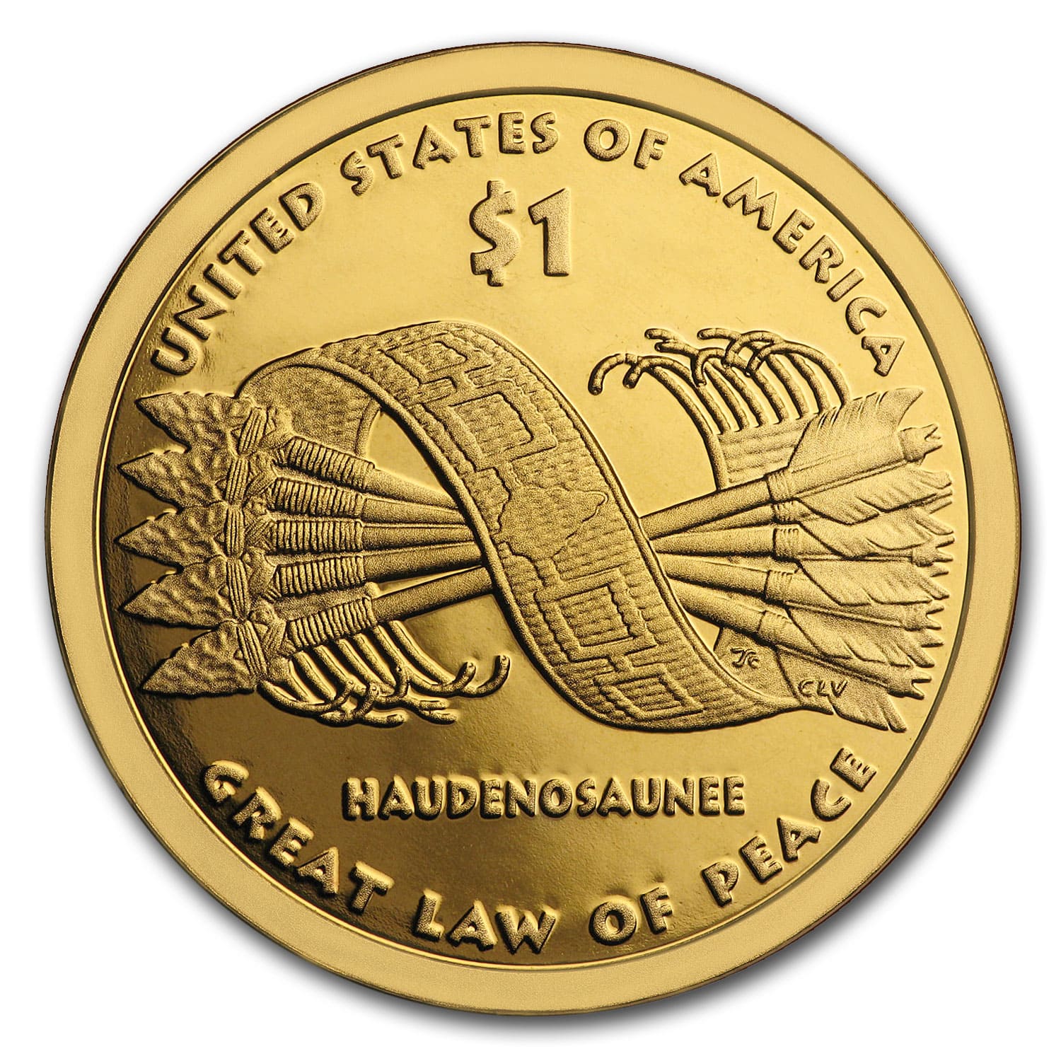 Buy 2010-S Native Amer $1 - Great Law of Peace Gem Proof