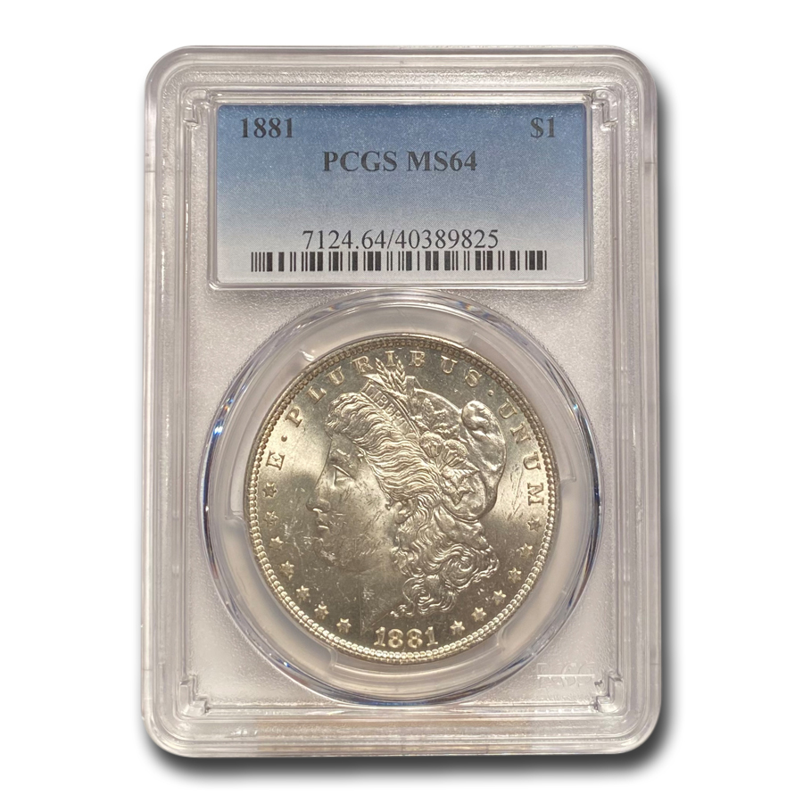 Buy 1881 Morgan Dollar MS-64 PCGS - Click Image to Close
