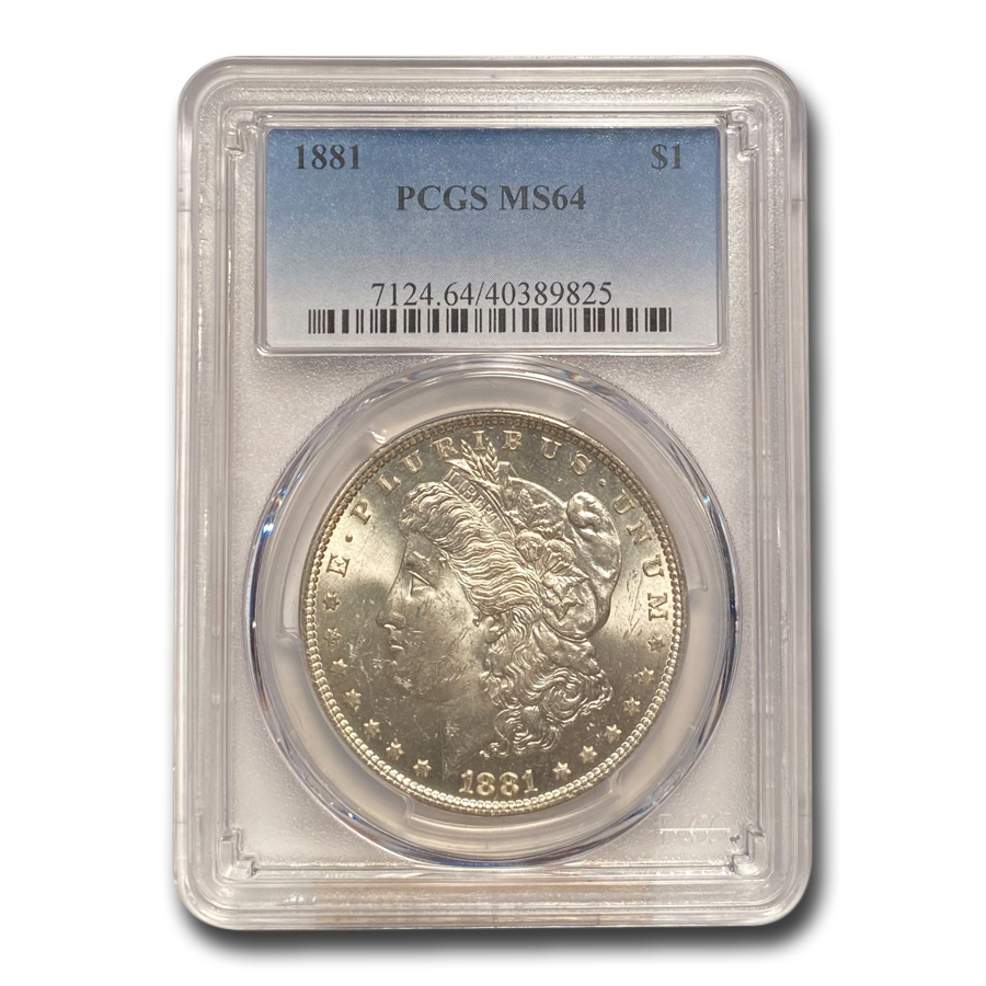 Buy 1881 Morgan Dollar MS-64 PCGS