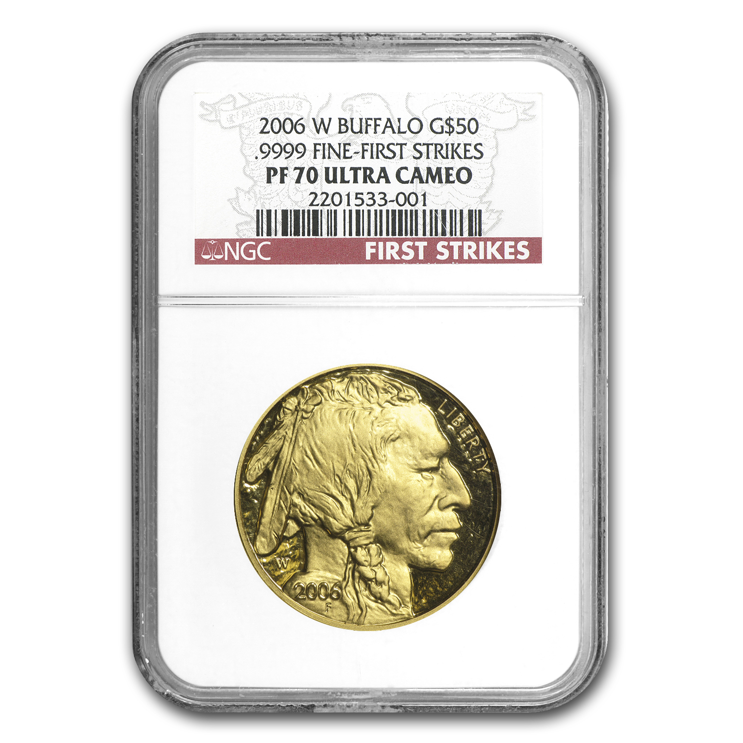 Buy 2006-W 1 oz Proof Gold Buffalo PF-70 NGC (FS)
