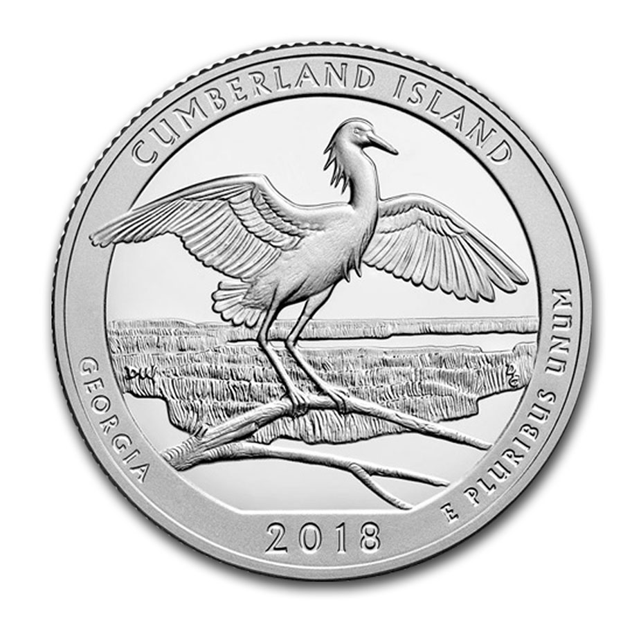 Buy 2018-S ATB Quarter Cumberland Island National Seashore Proof