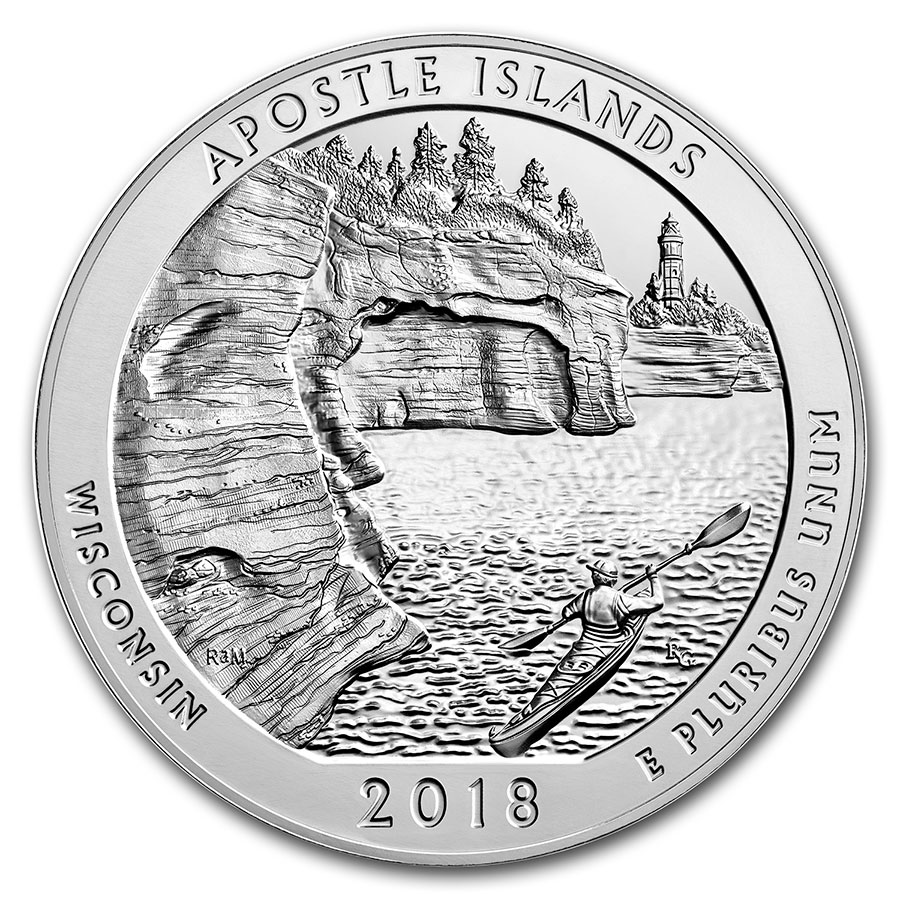 Buy 2018-P ATB Quarter Apostle Islands National Lakeshore BU