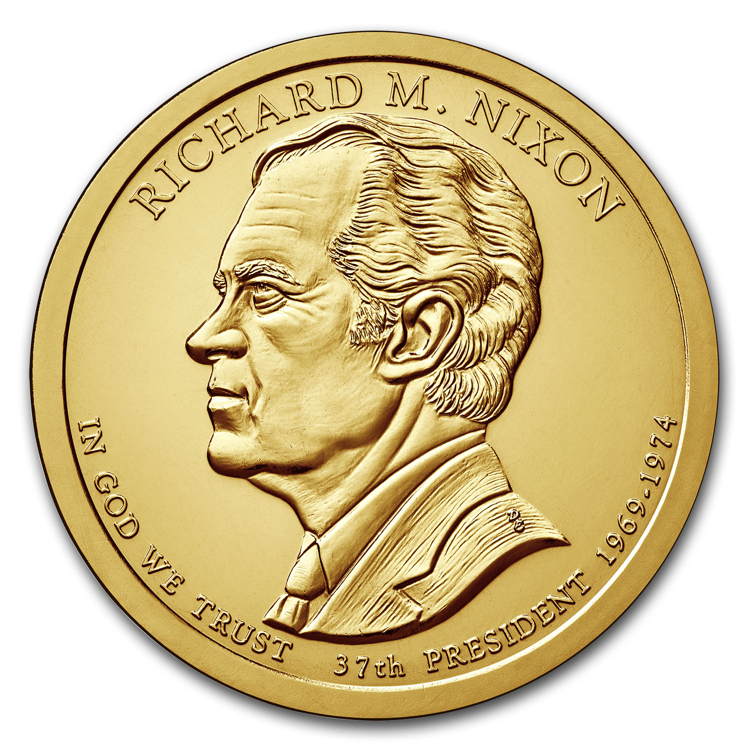 Buy 2016-P Richard Nixon Presidential Dollar BU - Click Image to Close