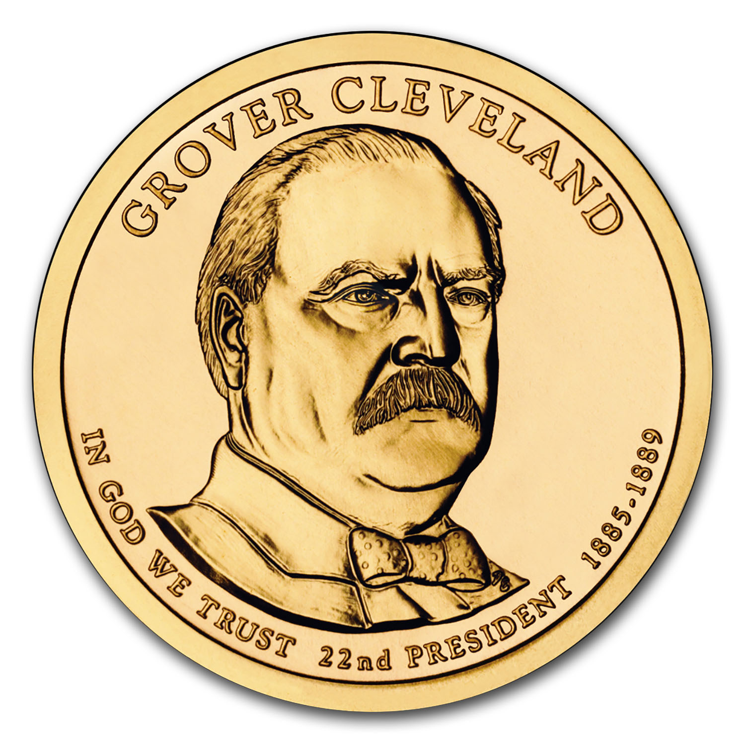 Buy 2012-P Grover Cleveland Presidential Dollar BU (1st Term)