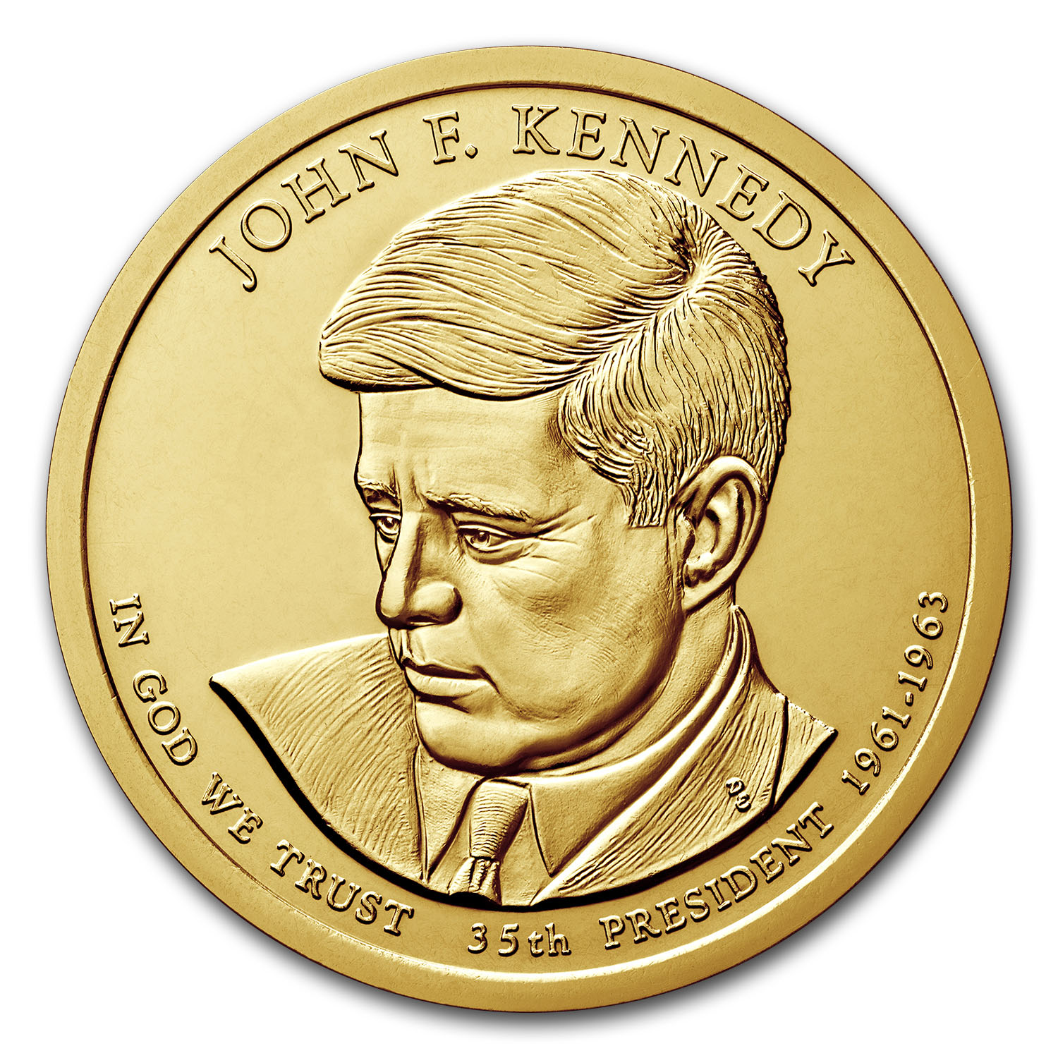 Buy 2015-D John F. Kennedy Presidential Dollar BU