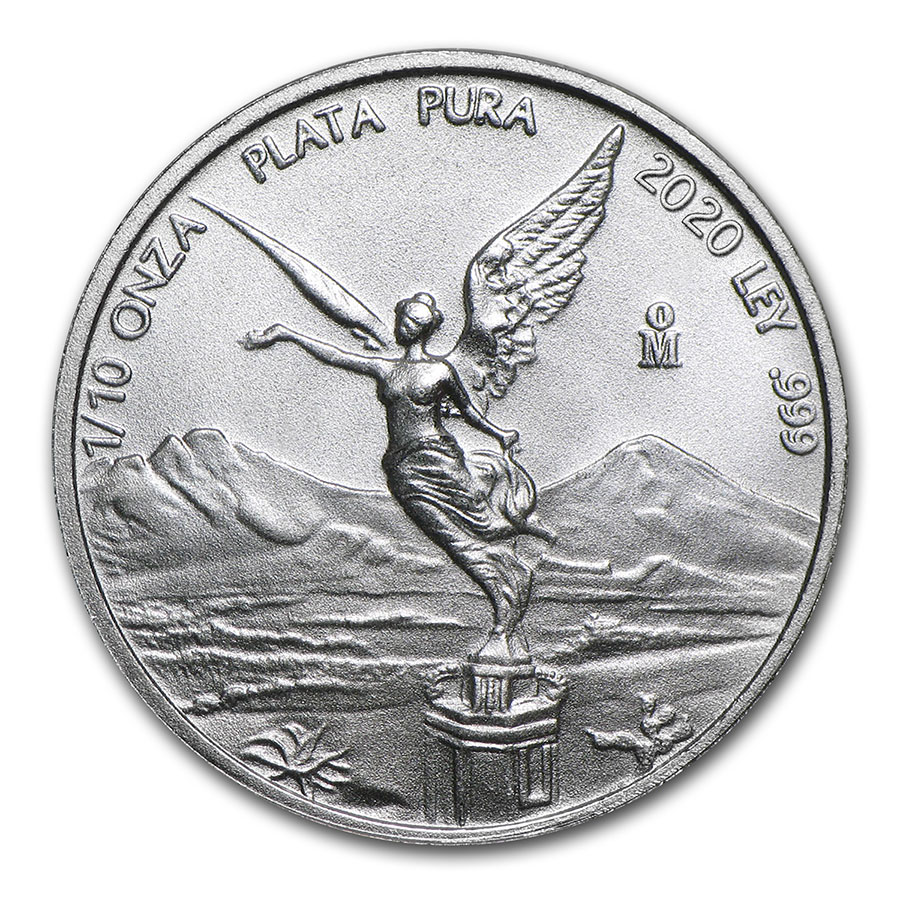 Buy 2020 Mexico 1/10 oz Silver Libertad BU