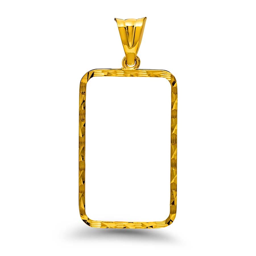 Buy 14K Gold Prong Diamond-Cut Bezel (10 gram Gold Bar) Credit Suisse