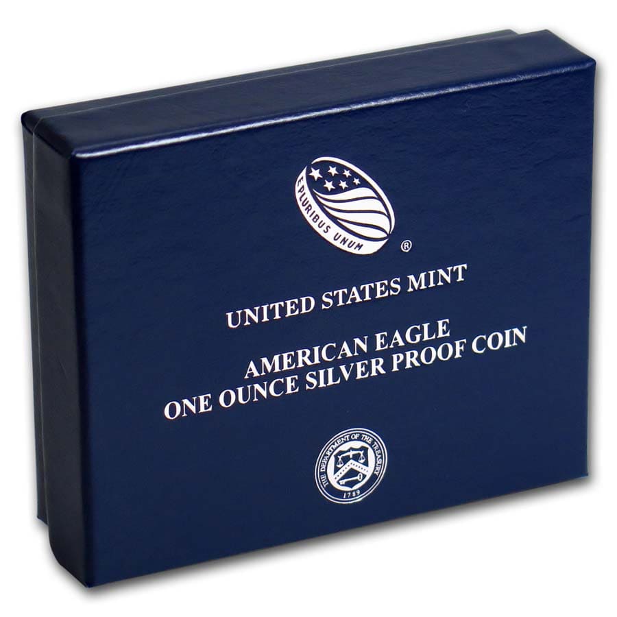 Buy OGP Box & COA - 2020-W Silver American Eagle Proof (Empty)