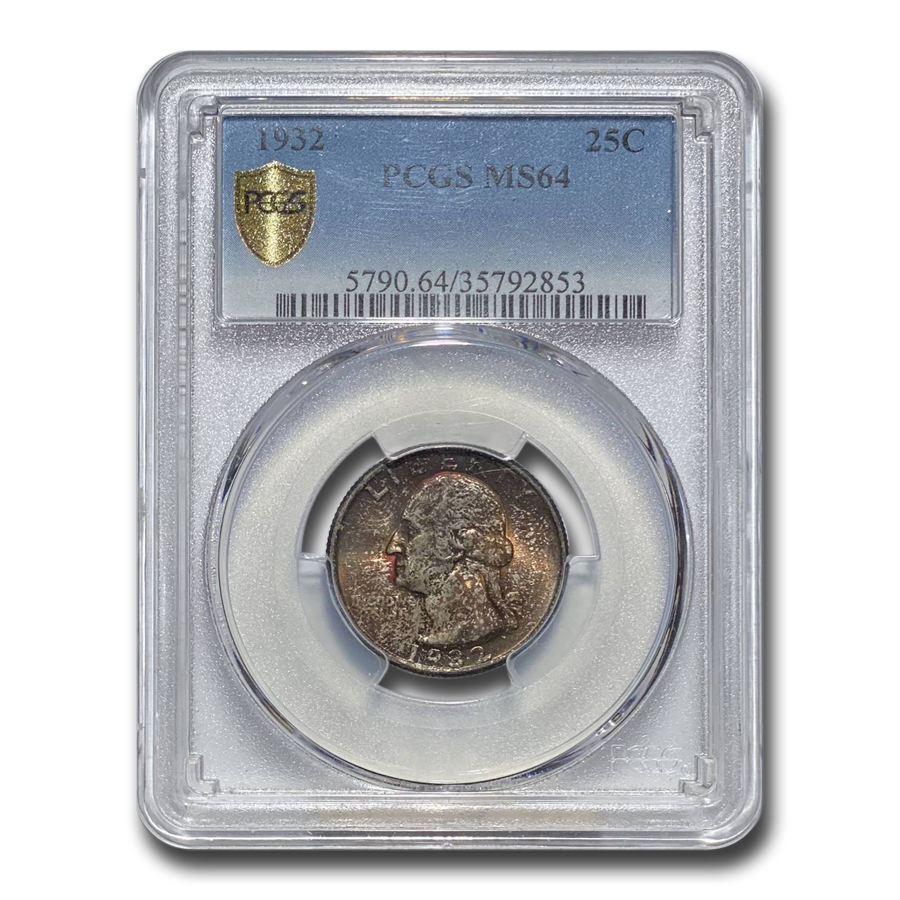 Buy 1932 Washington Quarter MS-64 PCGS