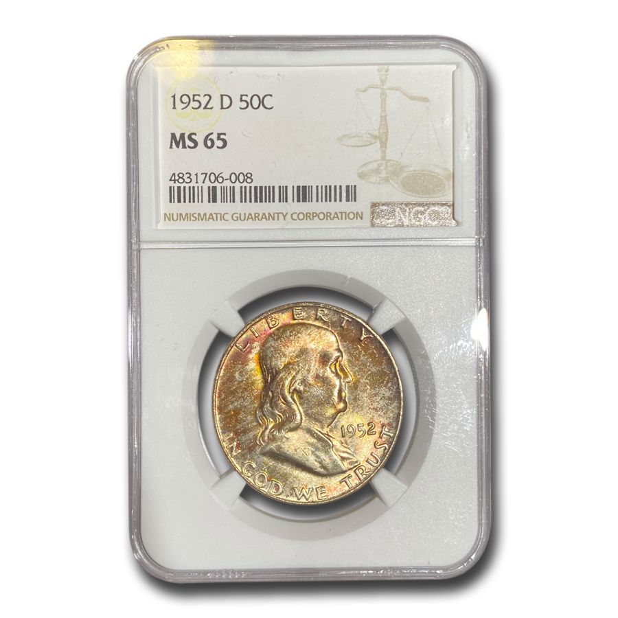 Buy 1952-D Franklin Half Dollar MS-65 NGC