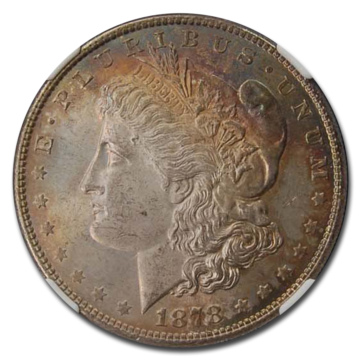 Buy 1878 Morgan Dollar 8 TF MS-64 NGC (VAM 14.2)