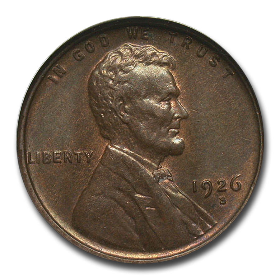 Buy 1926-S Lincoln Cent MS-63 NGC (Brown)