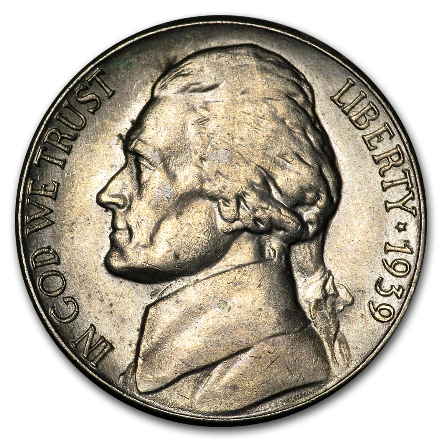 Buy 1939-S Jefferson Nickel AU