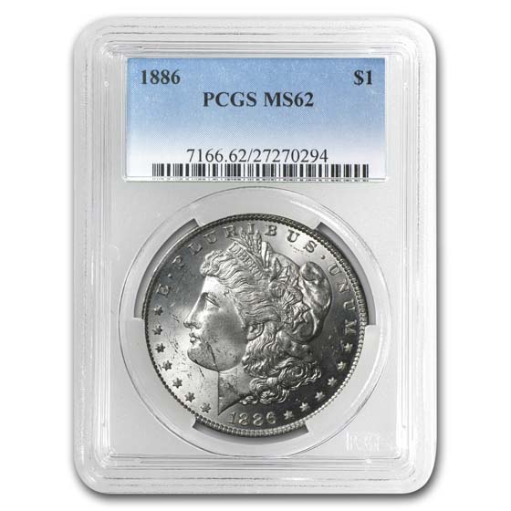 Buy 1878-1904 Morgan Dollars MS-62 PCGS