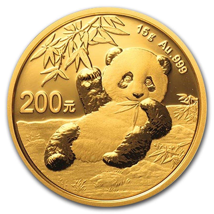 Buy 2020 China 15 gram Gold Panda BU (Sealed)