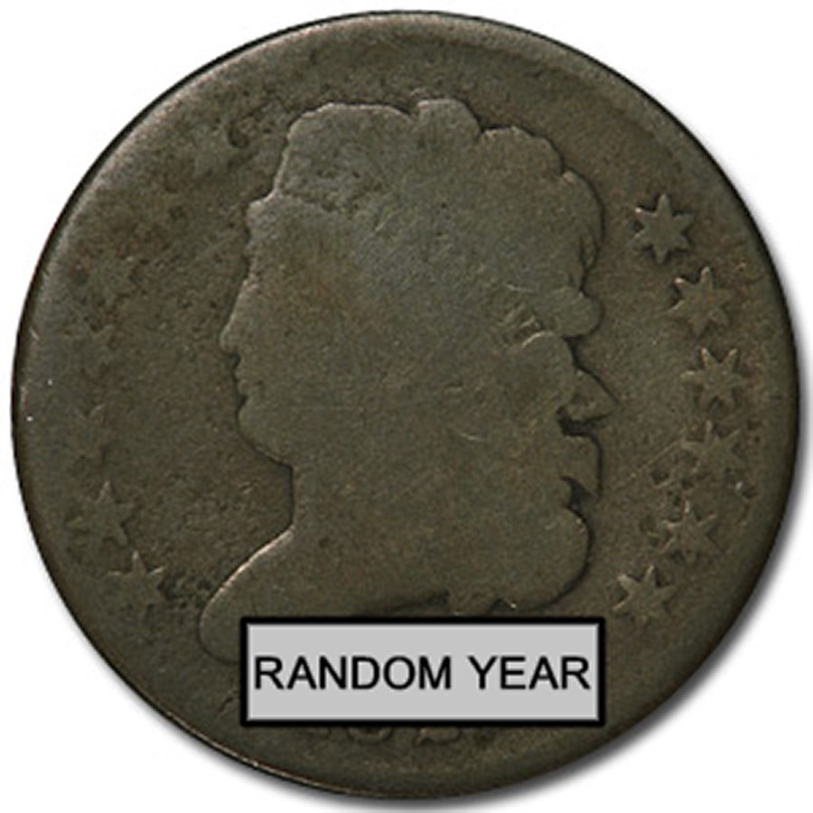 Buy 1809-1836 Classic Head Half Cent Good/VG