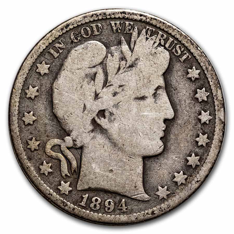 Buy 1894-O Barber Half Dollar VG