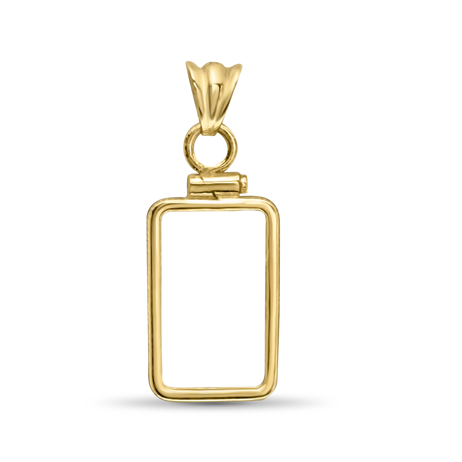 Buy 14K Gold Screw-Top Plain Bezel (10 gram Gold Bar) PAMP Suisse - Click Image to Close