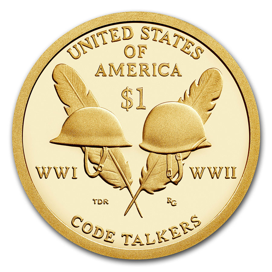 Buy 2016-S Native Amer $1 - Code Talkers Gem Proof