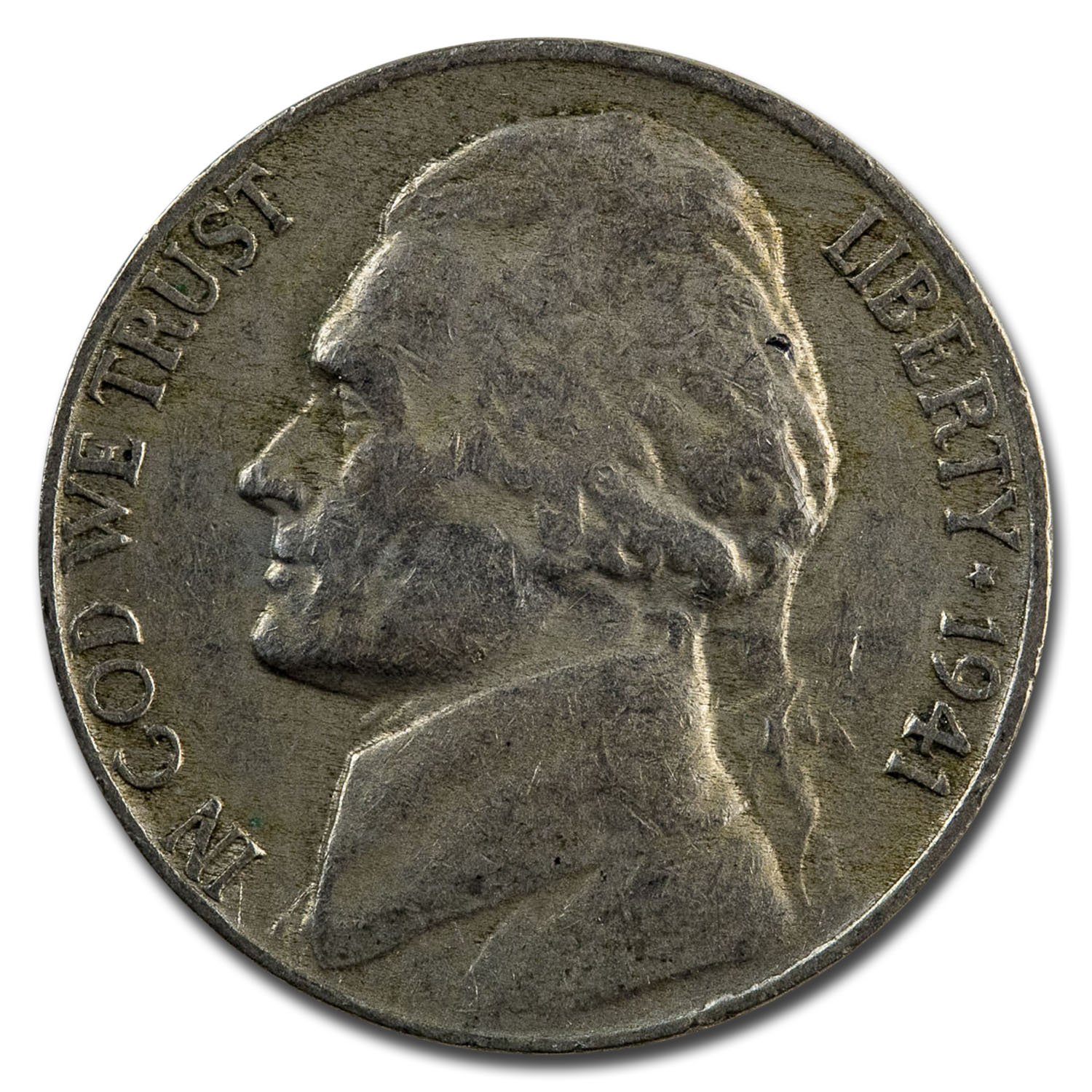 Buy 1941-S Jefferson Nickel Avg Circ